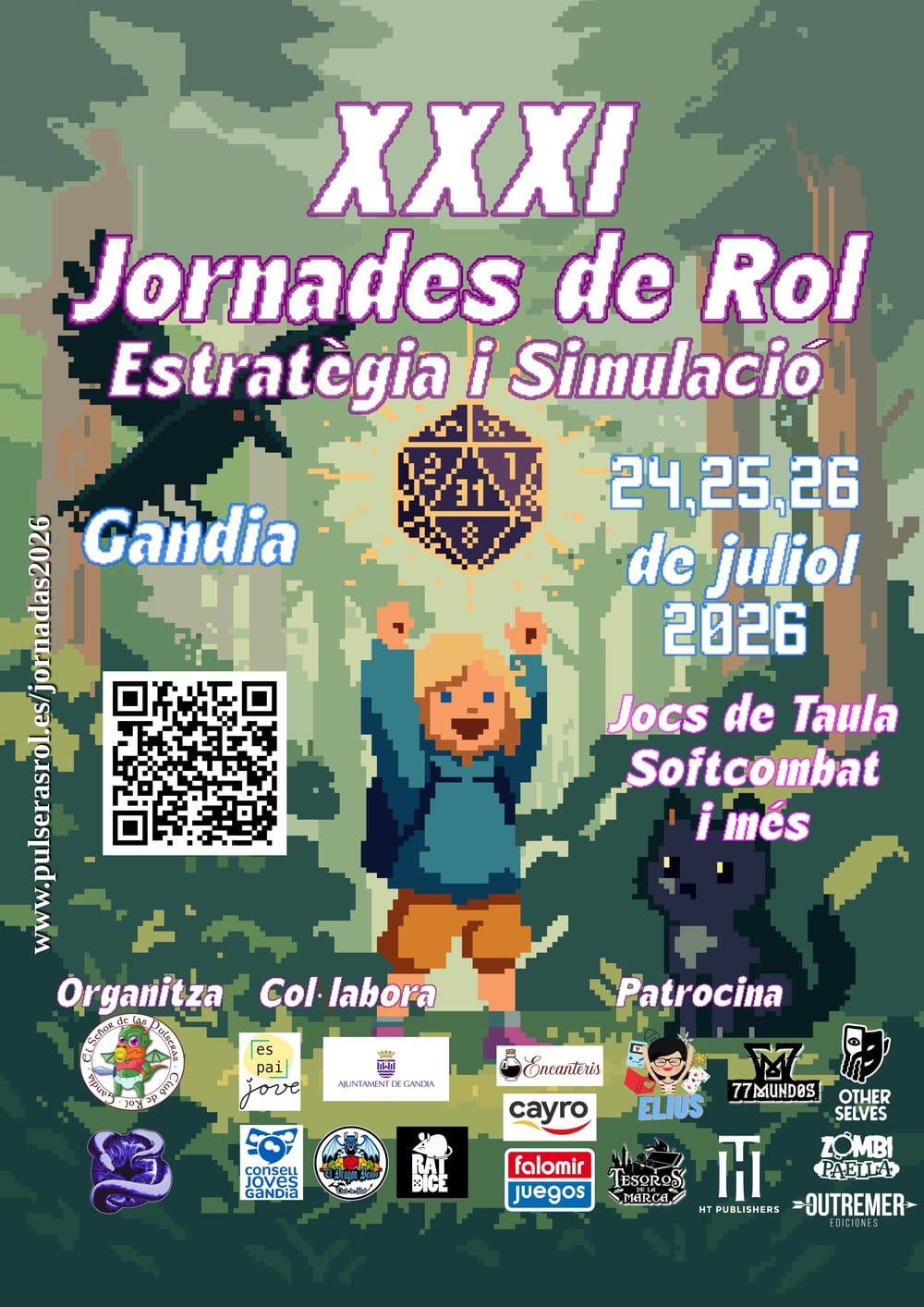 Las Jornadas de Rol de Gandia cumplen 31 ediciones