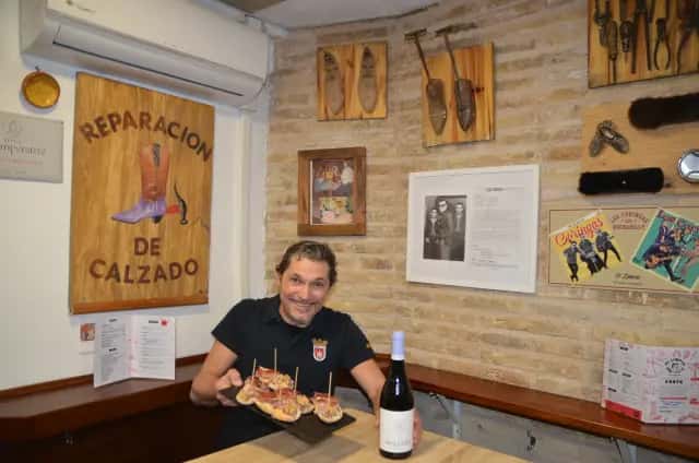 Bocatines y esencia de El Tubo en el Bar El Limpia