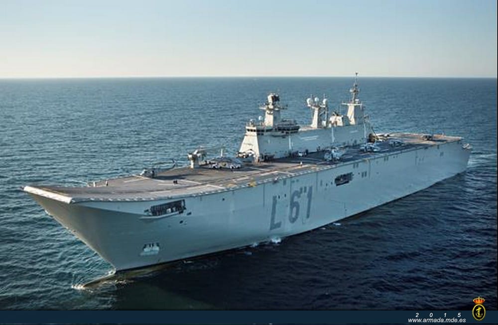 Jornadas de puertas abiertas: Portaaviones Juan Carlos I