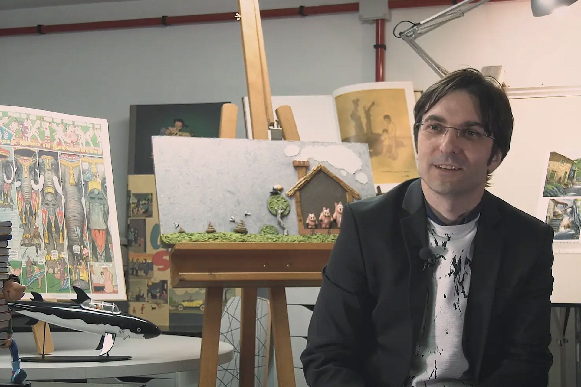 Exposición de ilustraciones de Kiko Dasilva