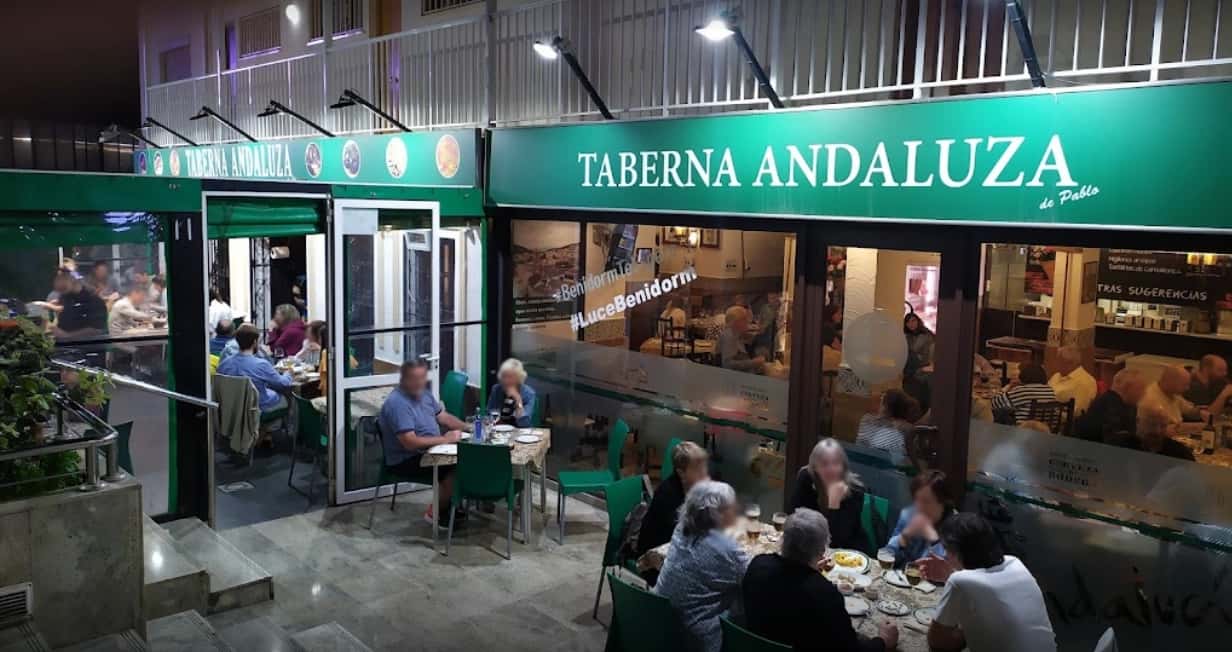 Comer en la Taberna Andaluza de Benidorm
