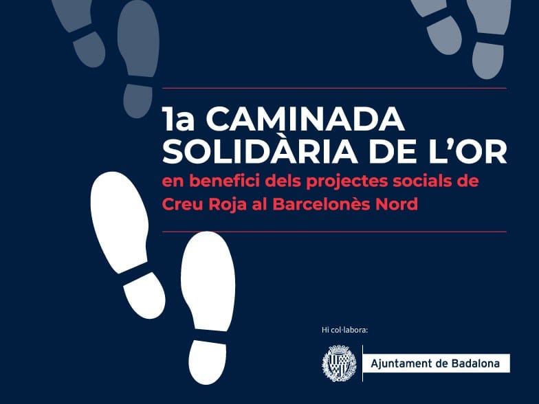 La primera Caminata del Oro recorre el Barcelonés Norte