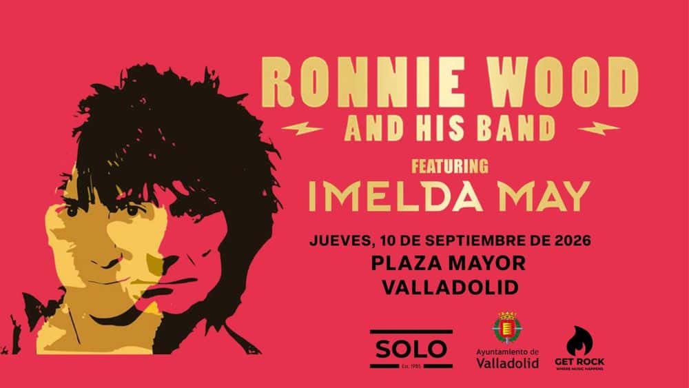 Ronnie Wood toca gratis en la Plaza Mayor el 10 de septiembre