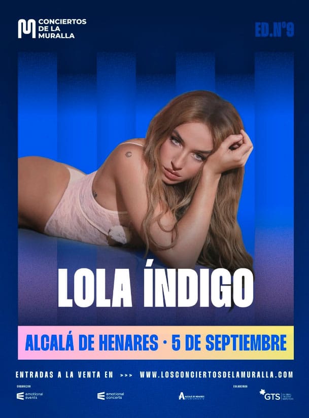 Lola Índigo en Alcalá: fecha, entradas y cómo llegar