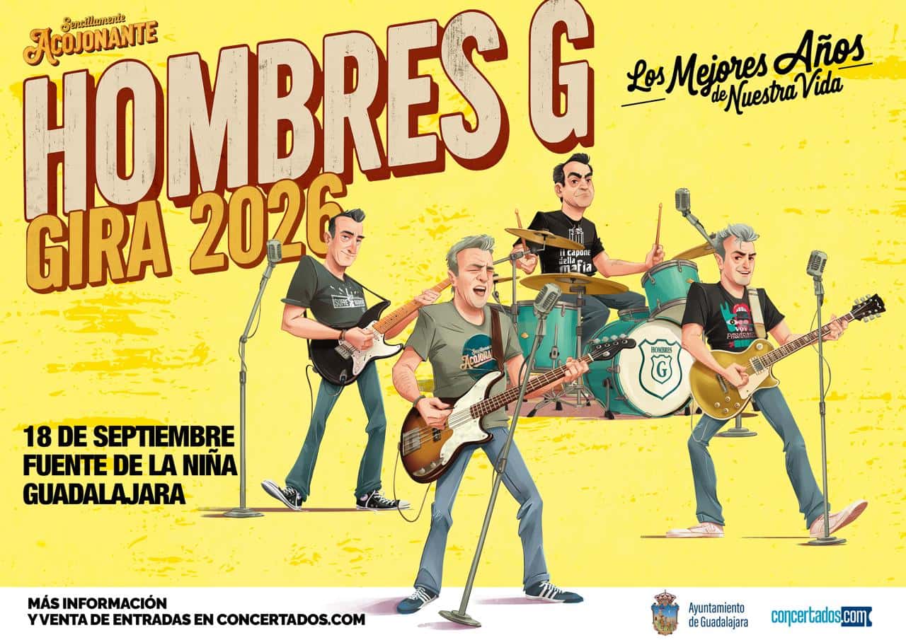 Hombres G en Guadalajara: fecha, entradas y recinto