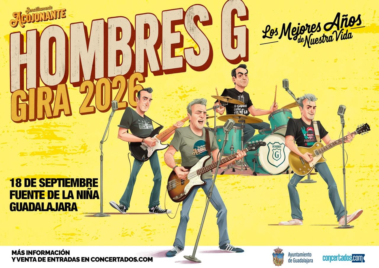 Hombres G en Guadalajara: fecha, entradas y recinto