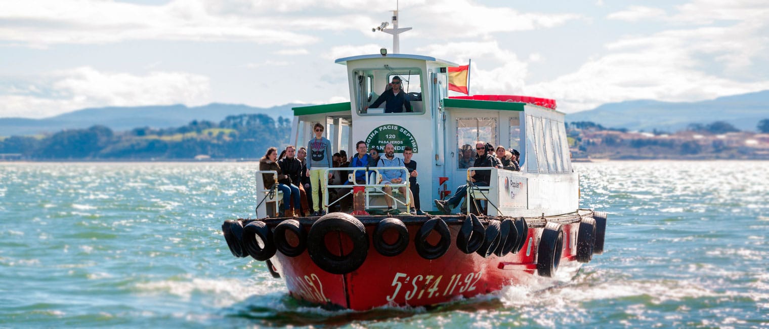Escapadas por la bahía: barcos a Somo y Pedreña