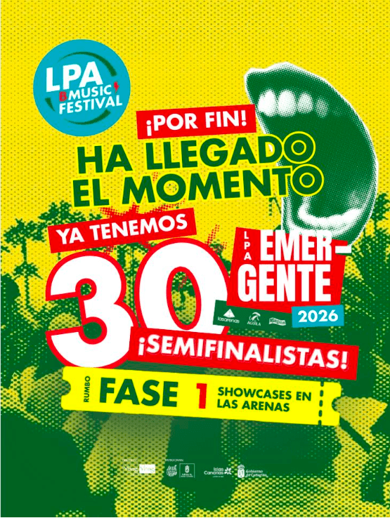 LPA Emer-gente 2026: el cierre del verano musical