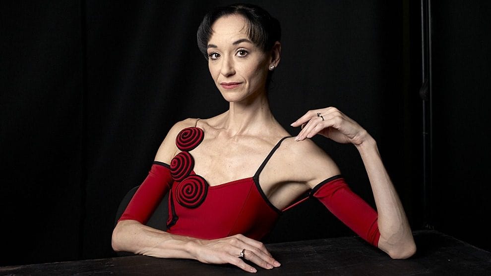 Barra de ballet en el puerto de Málaga