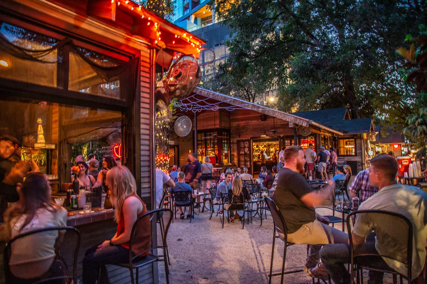 Lucille Patio Lounge: a Rainey Street bungalow bar