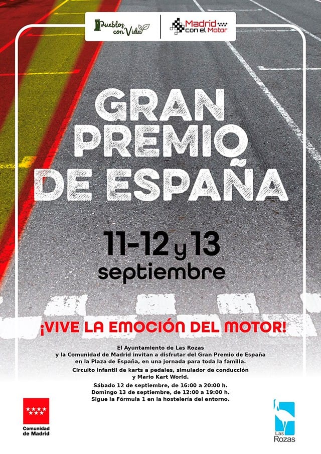 La Plaza de España vivió el Gran Premio de F1