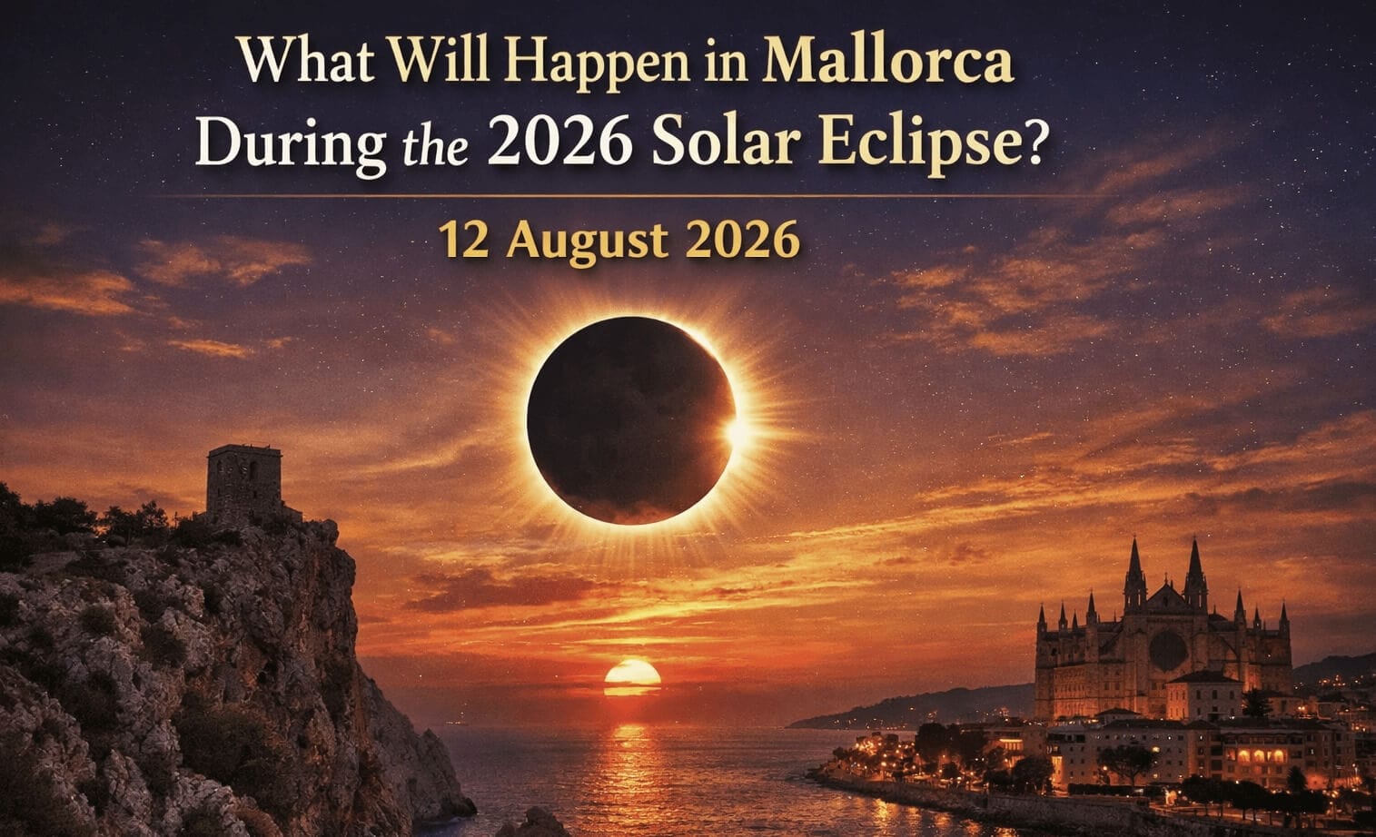 Eclipse solar total en Mallorca: dónde verlo el 12 de agosto