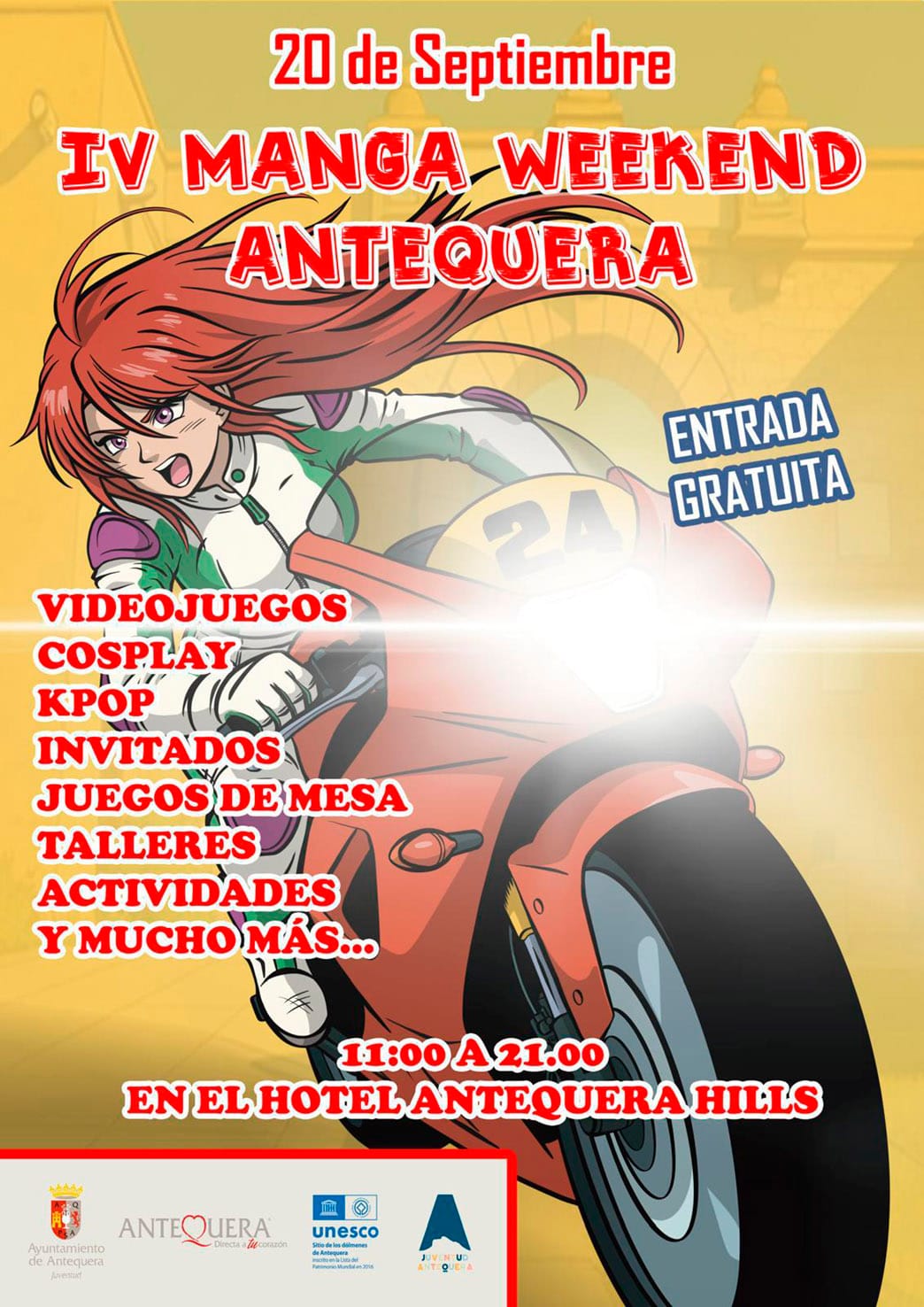 El V Manga Weekend llenó el Silken Antequera Hills