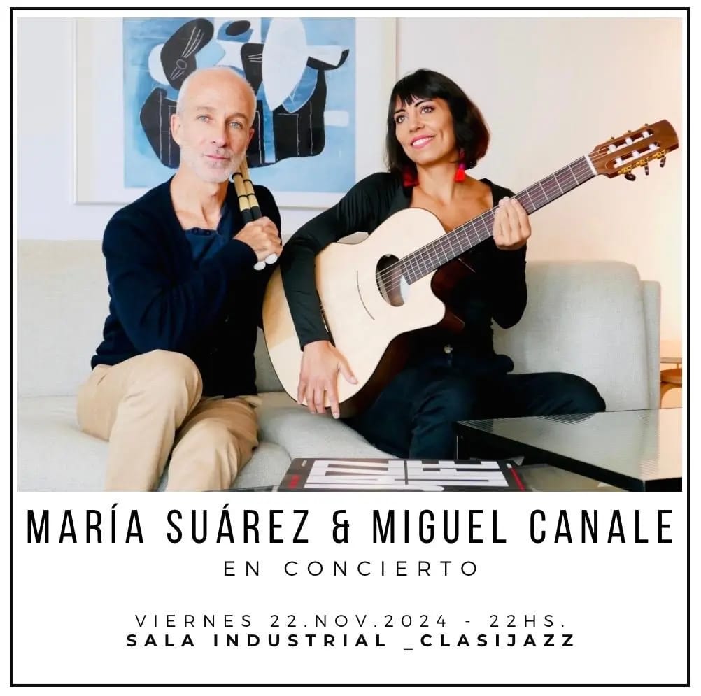 Atardeceres 2026: Miguel Canale y María Suárez