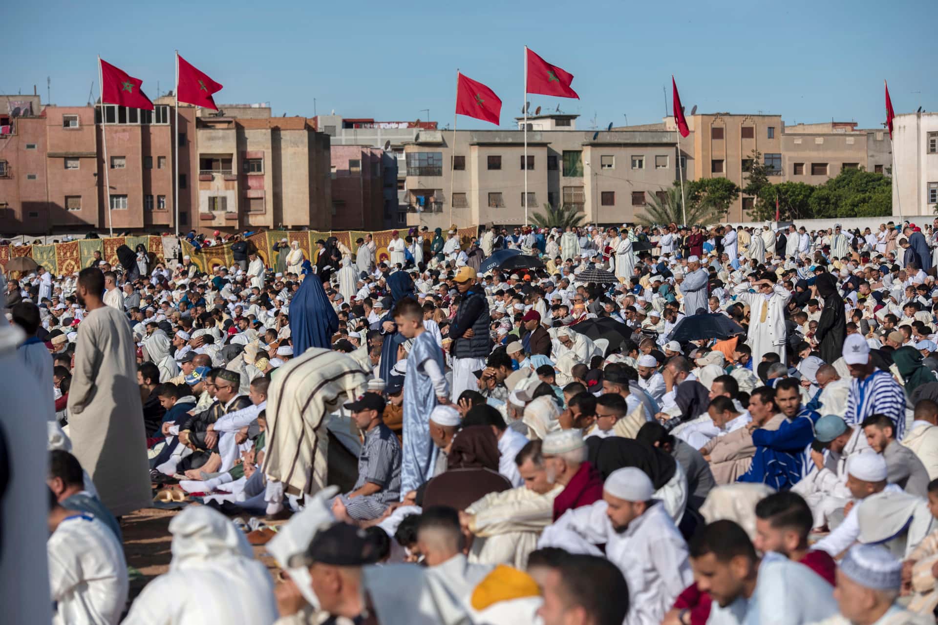 Celebraci贸n del fin del Ramad谩n (Eid al Fitr)