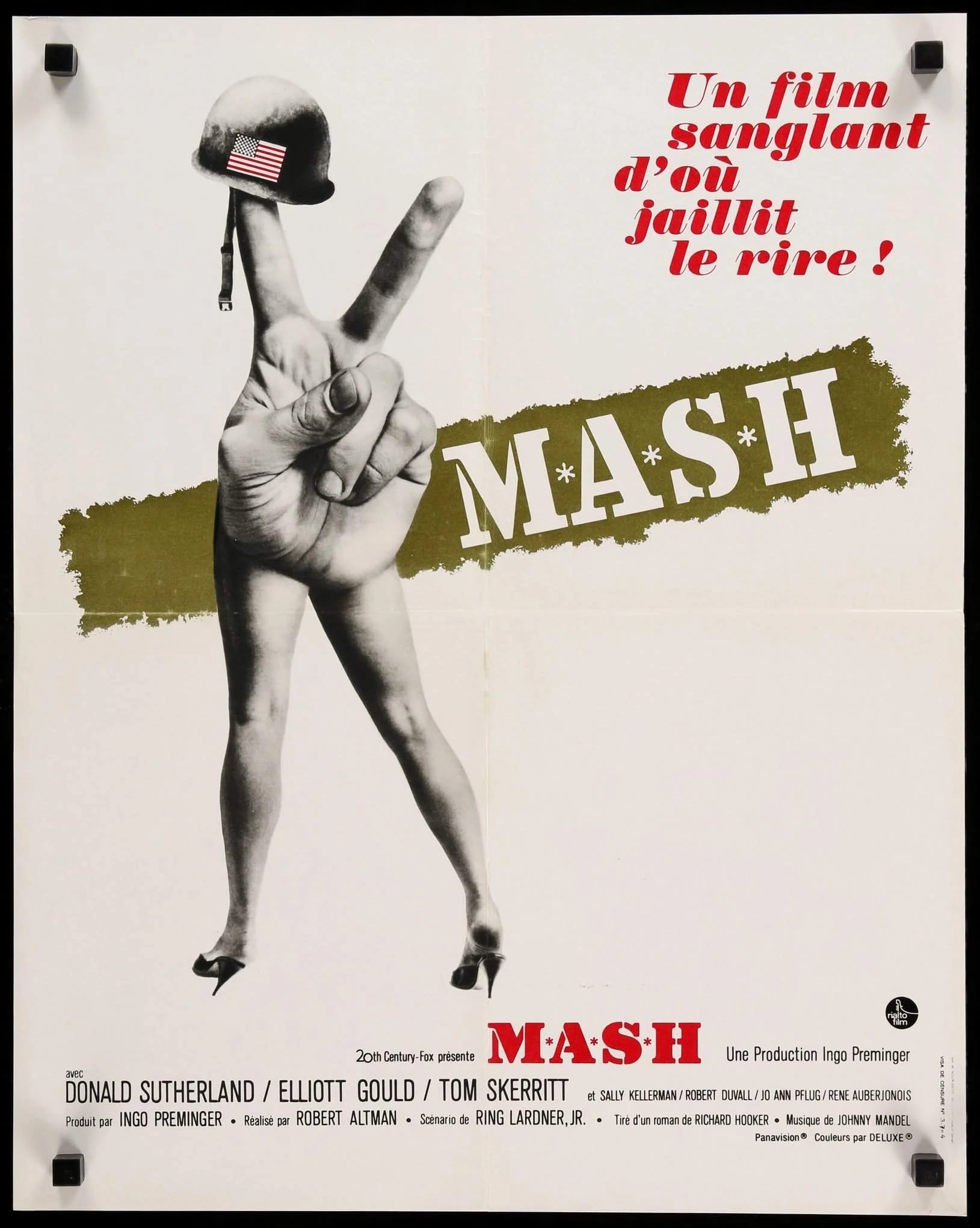 Proyección de la película 'Mash'