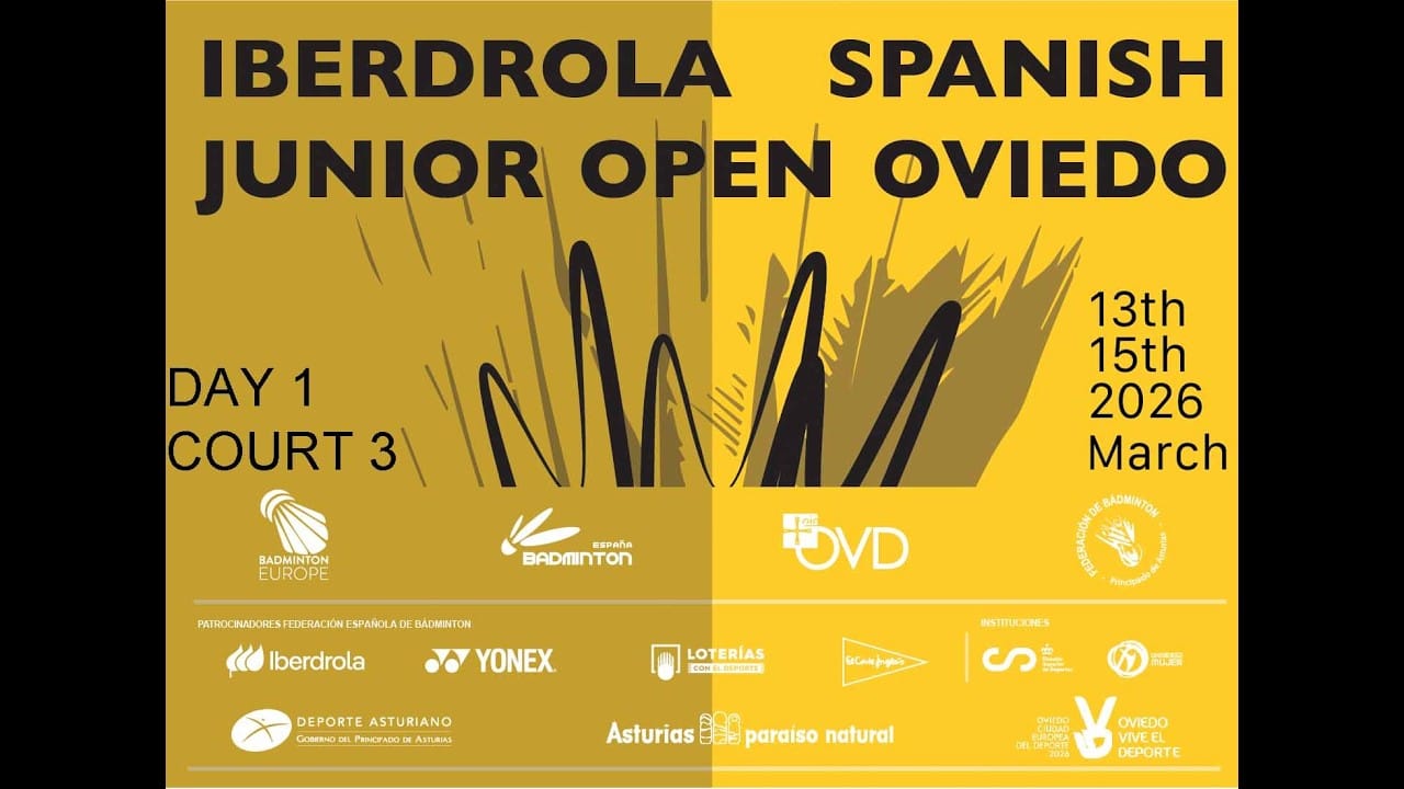 Copa Iberdrola Spanish Junior Open Oviedo 2026