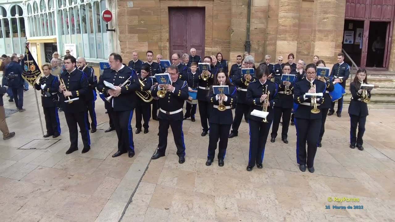Procesión de Semana Santa del colegio público de Villafría