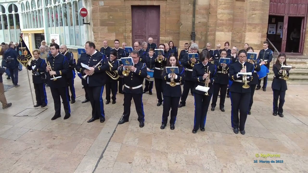 Procesión de Semana Santa del colegio público de Villafría
