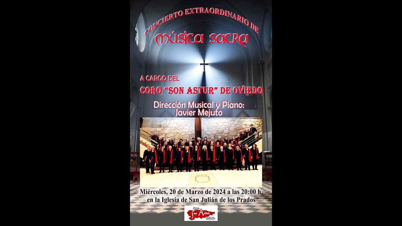 Concierto del Coro Son Astur y la Coral Polifónica de Asturias Cruz de la Victoria