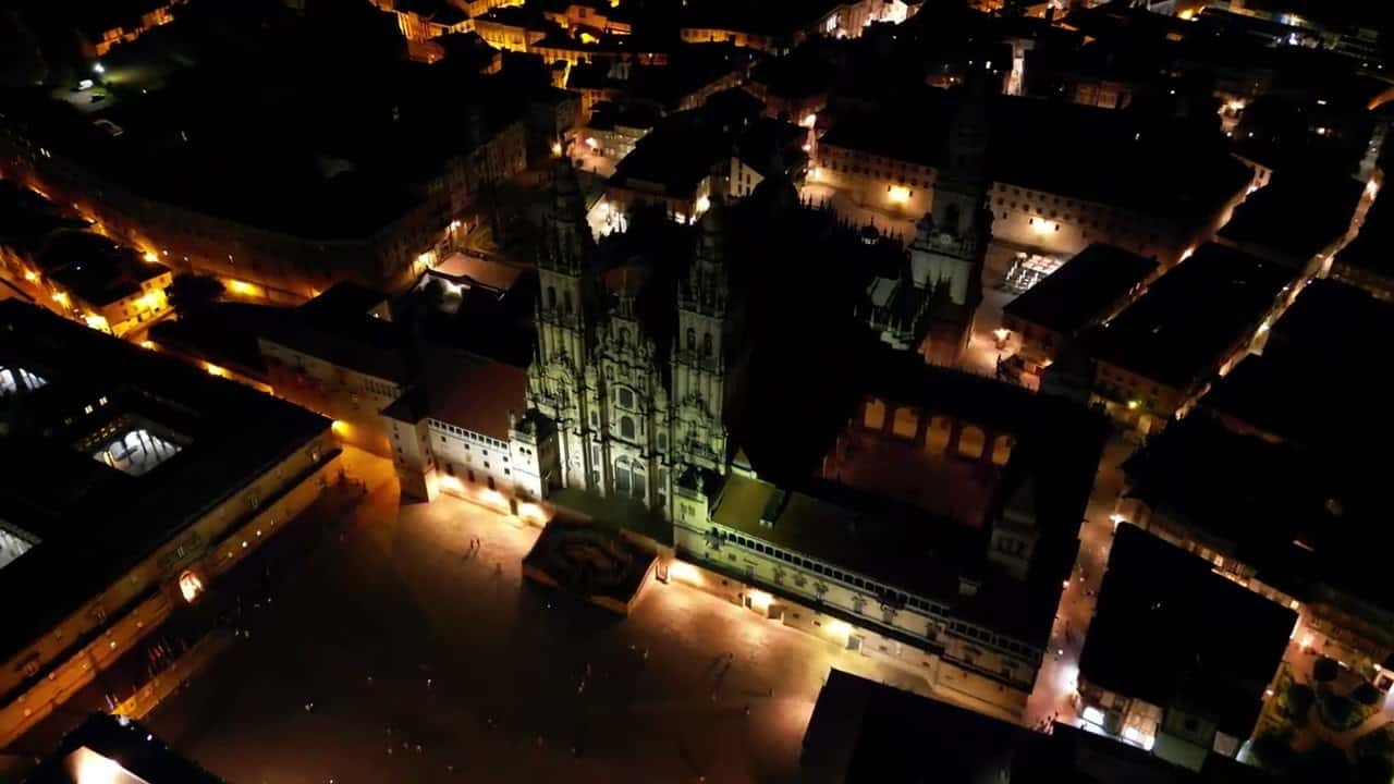 Presentación del nuevo modelo de iluminación para la Catedral: 'Compostela nocturna, mírame!'