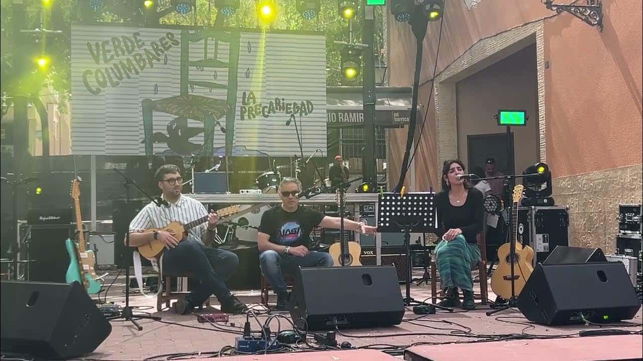 Concierto de Verde Columbares en Las Noches del Palmeral