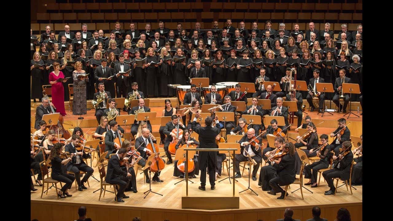 Orquesta Sinfónica Reino de Aragón dirigida por Ricardo Casero