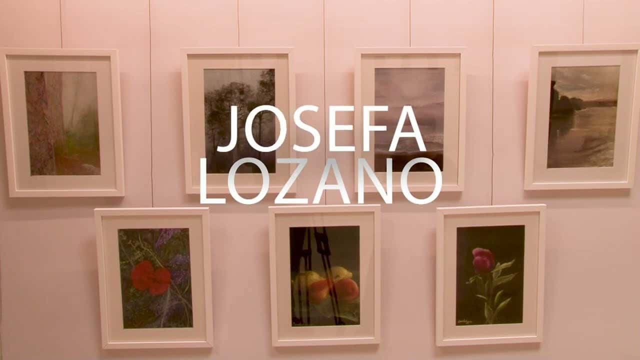 Exposición de pintura de Josefa Lozano con haikus de Julián Alonso