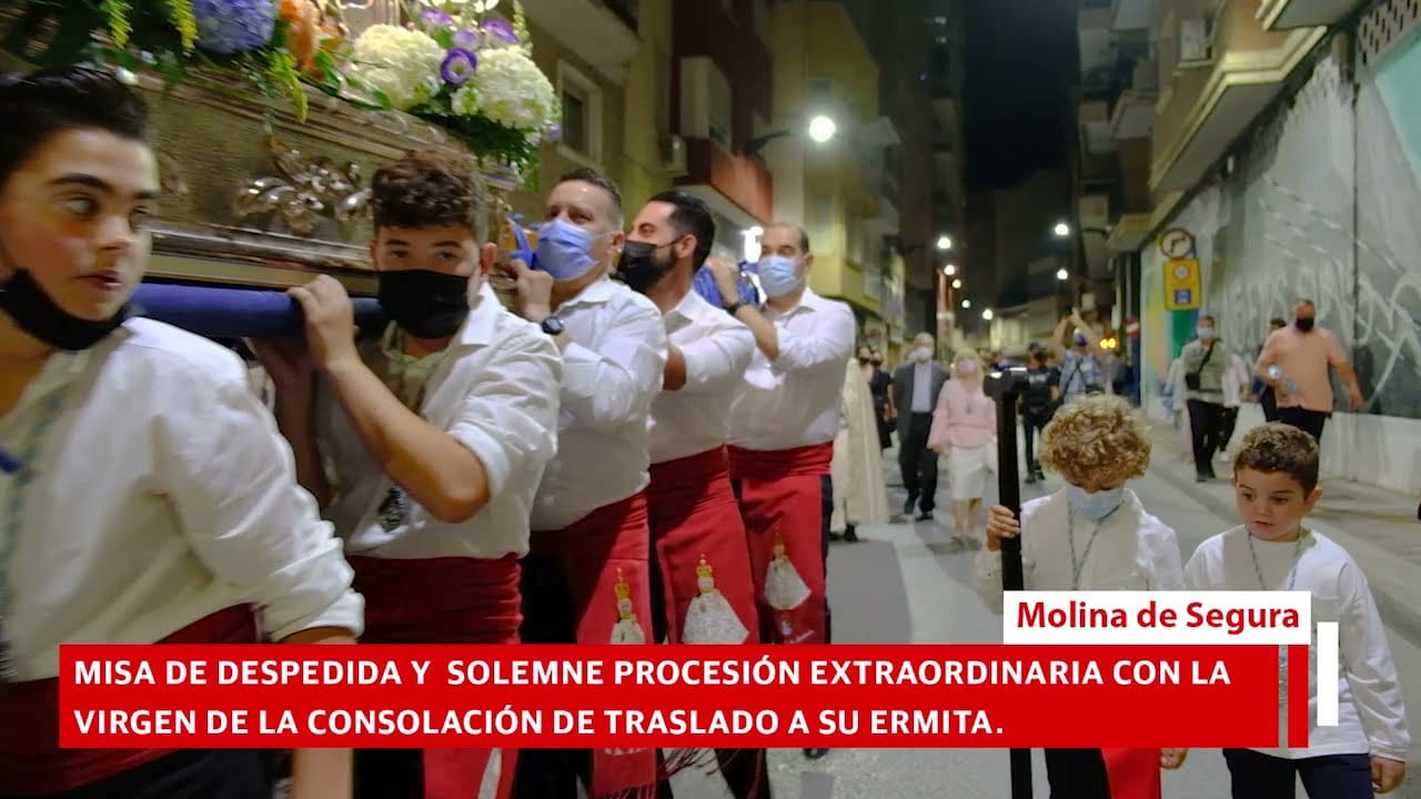 Solemne procesión de la Virgen de la Consolación