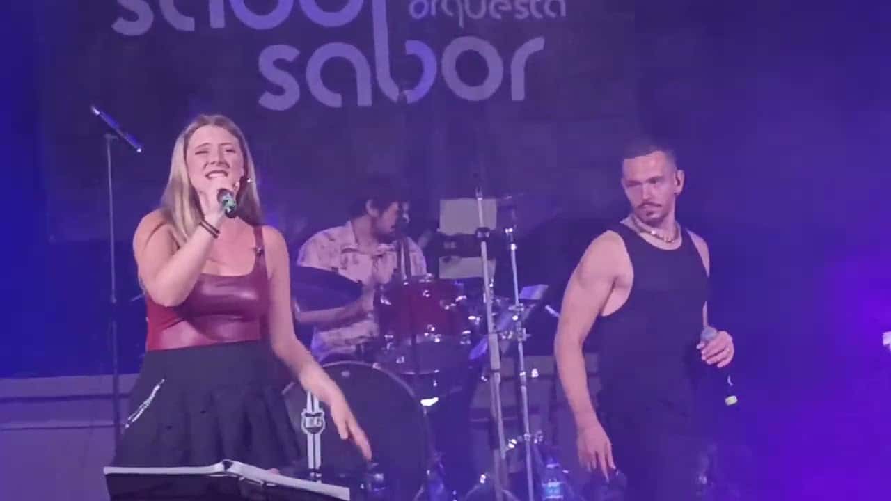 Orquesta Sabor Sabor en las Fiestas de San Lorenzo