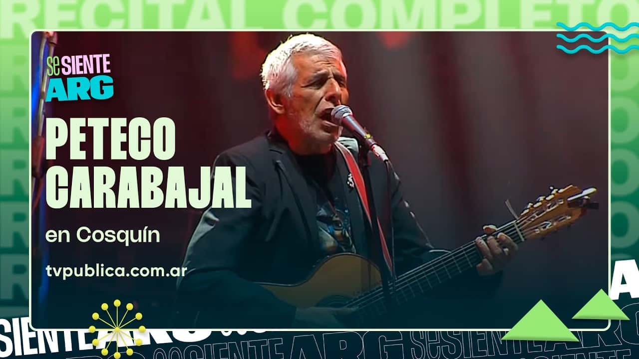 Concierto de Peteco Carabajal - Gira internacional de 2026