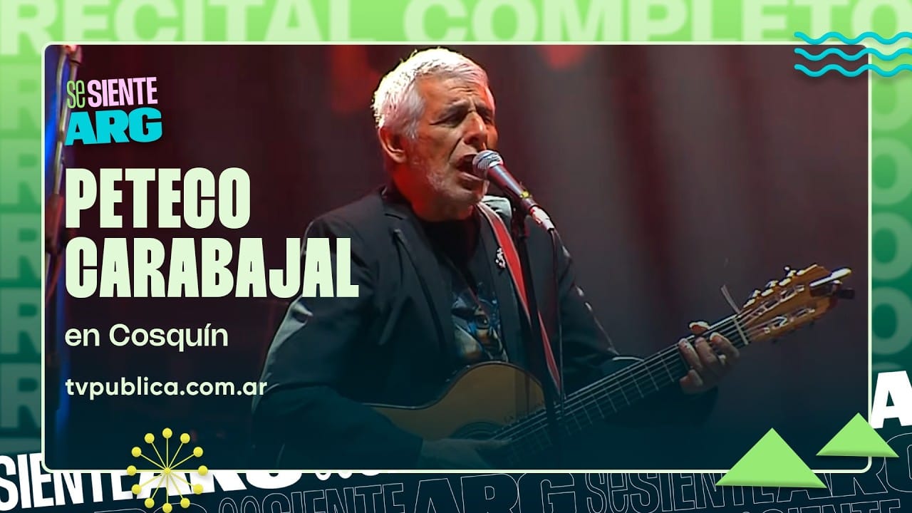 Concierto de Peteco Carabajal - Gira internacional de 2026
