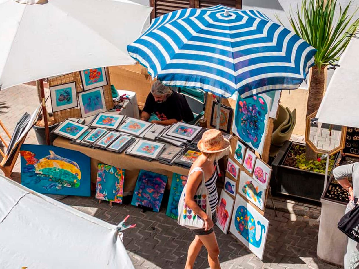 Mercado Artesanal de San Juan: artesanía en el norte