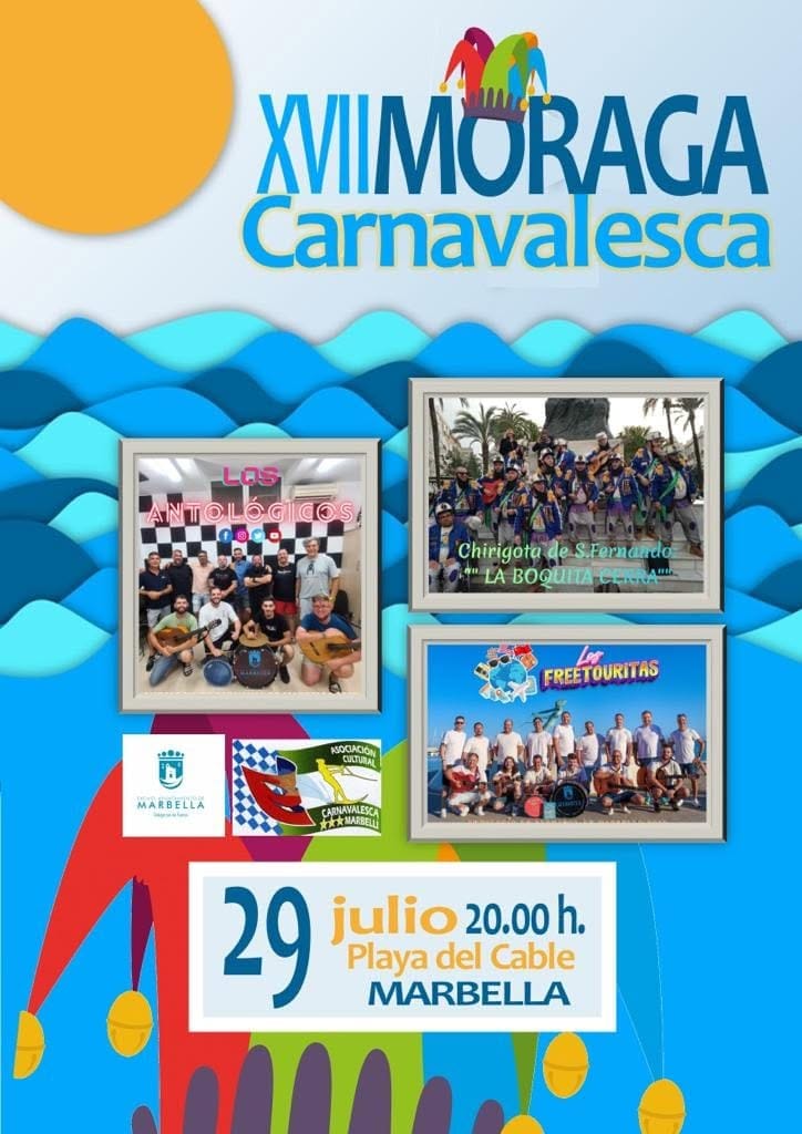 El Carnaval Moraga y el verano tradicional en Marbella