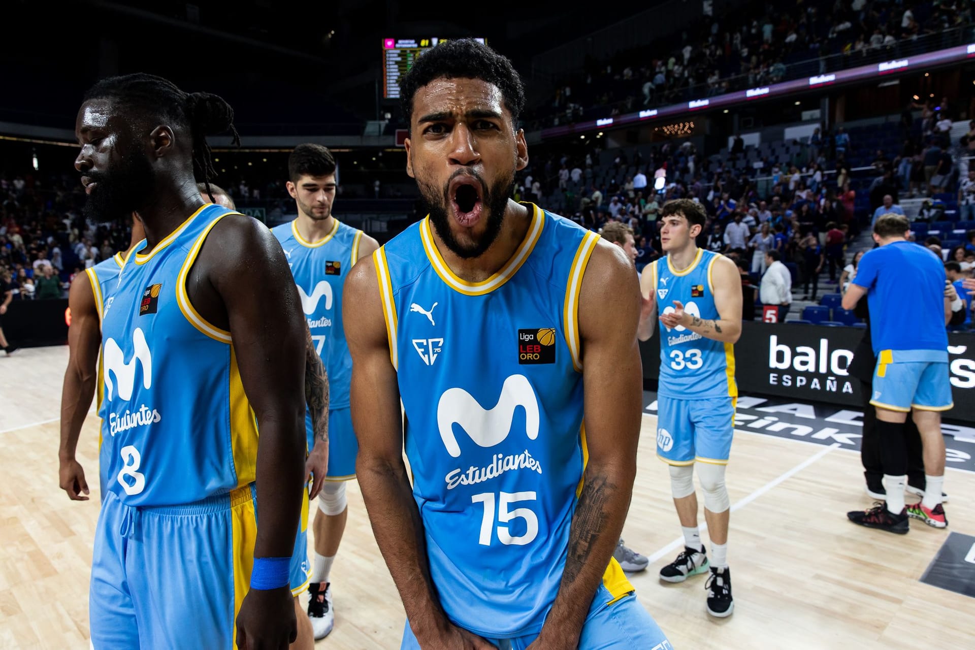 Partido de Baloncesto COB vs Estudiantes (Jornada 21 Primera FEB)