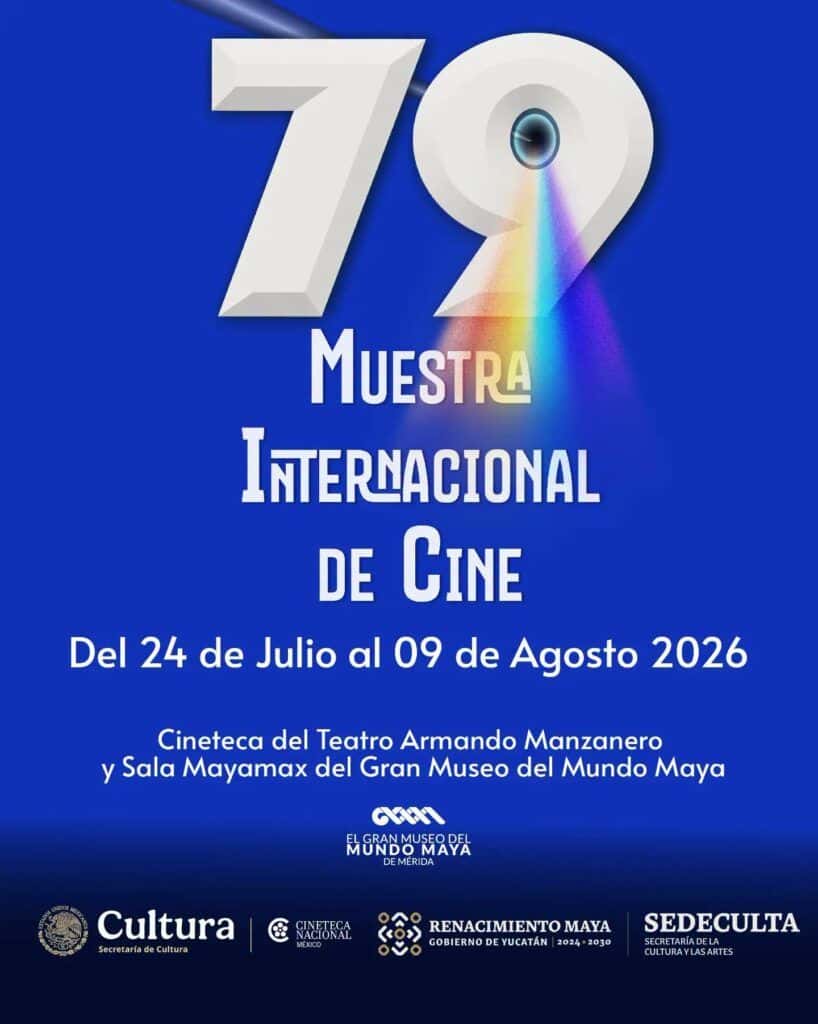 Llega la 79 Muestra Internacional de Cine a Mérida