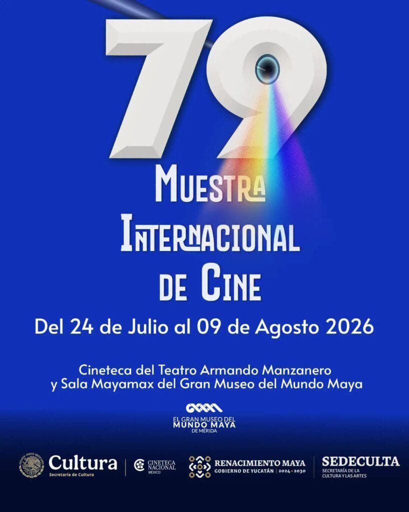 Llega la 79 Muestra Internacional de Cine a Mérida