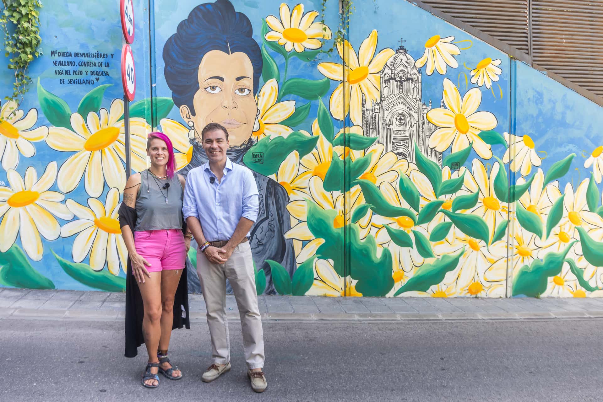 El túnel de la calle Chorrón estrena mural urbano