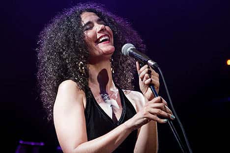 Natalia Contesse en Borriquita de Belém