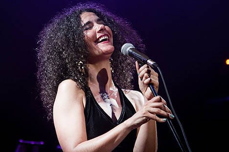 Natalia Contesse en Borriquita de Belém