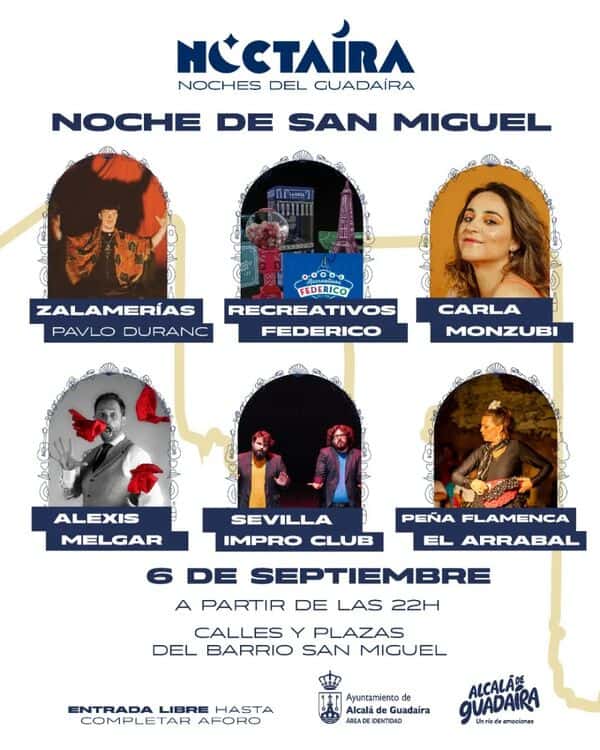 La Noche de San Miguel cierra Noctaíra en el Castillo