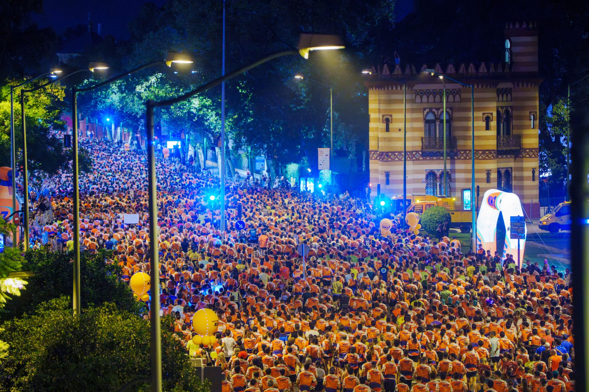 Nocturna del Guadalquivir: 8,5 km por el centro