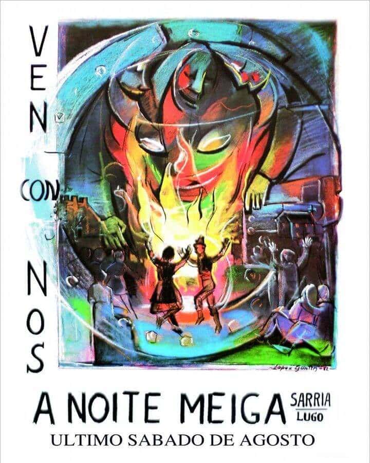 La Noite Meiga de Sarria: danza, conjuro y tradición