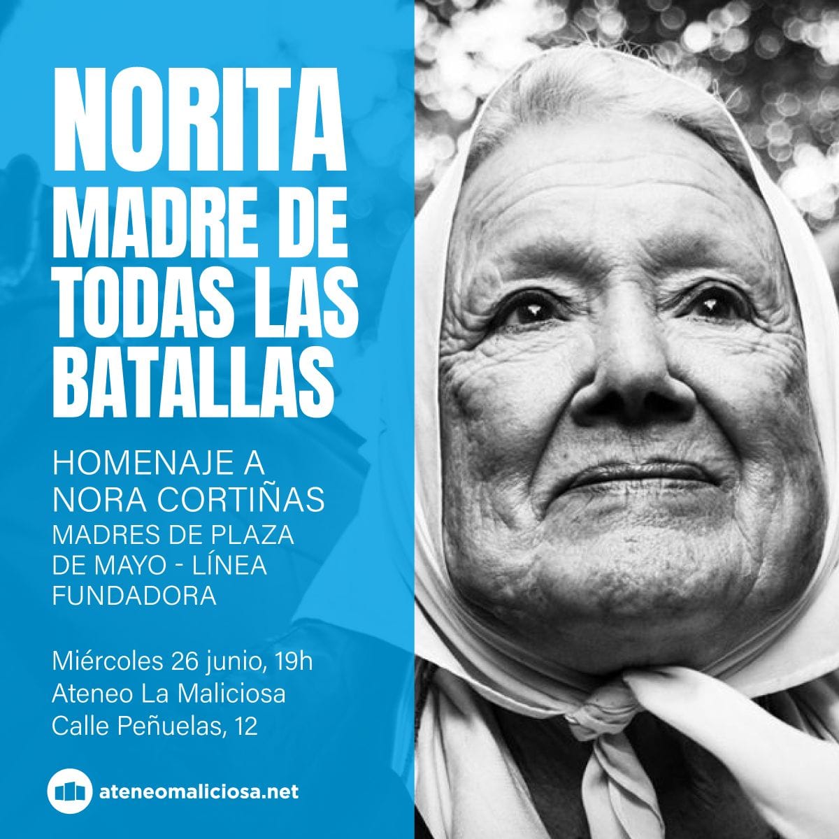 Proyecci贸n documental: NORITA. Madre de Plaza de Mayo