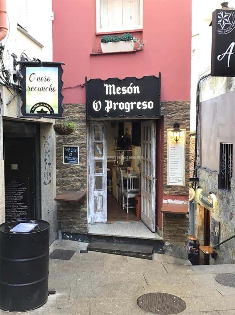 Comer en Mesón O Progreso en Betanzos