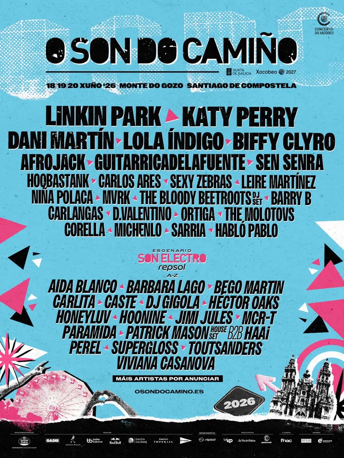 O Son do Camiño 2026: cartel completo y entradas diarias