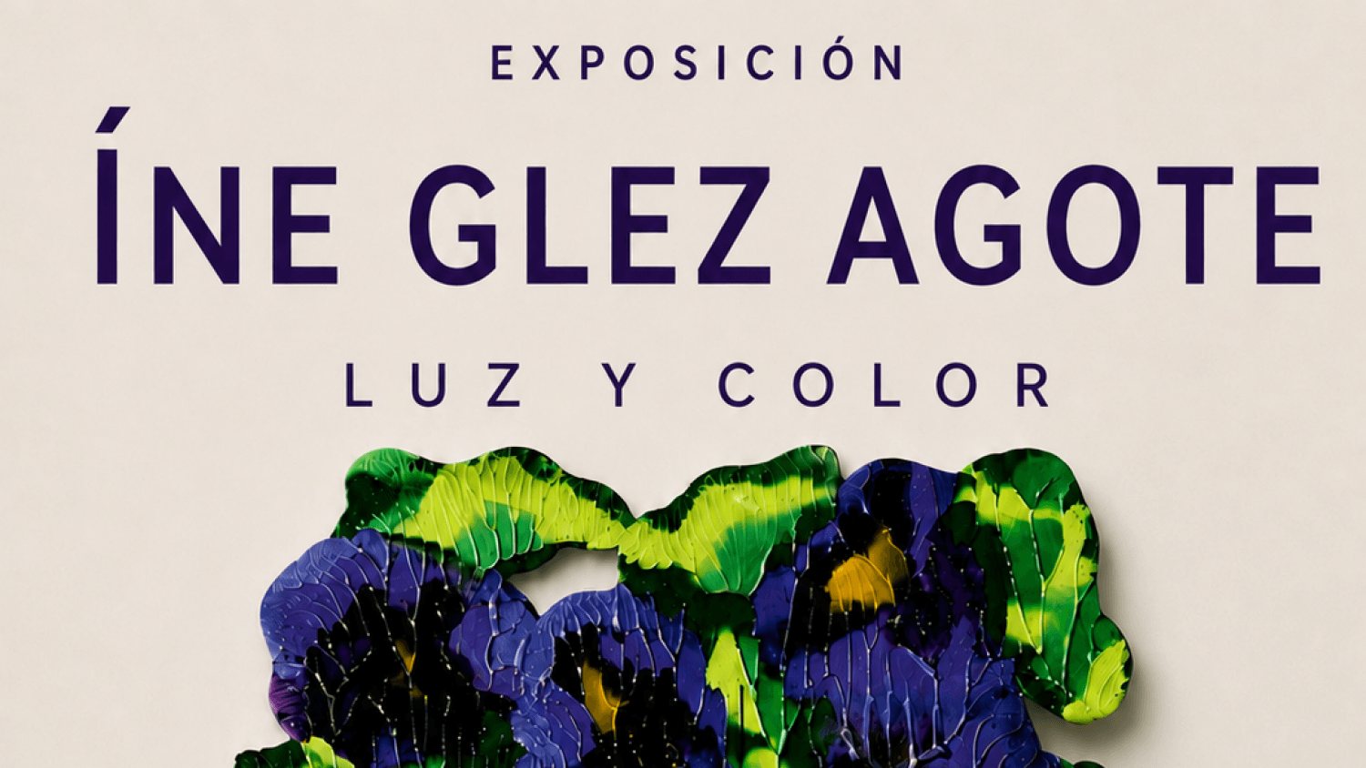 Exposición de pinturas Luz y color