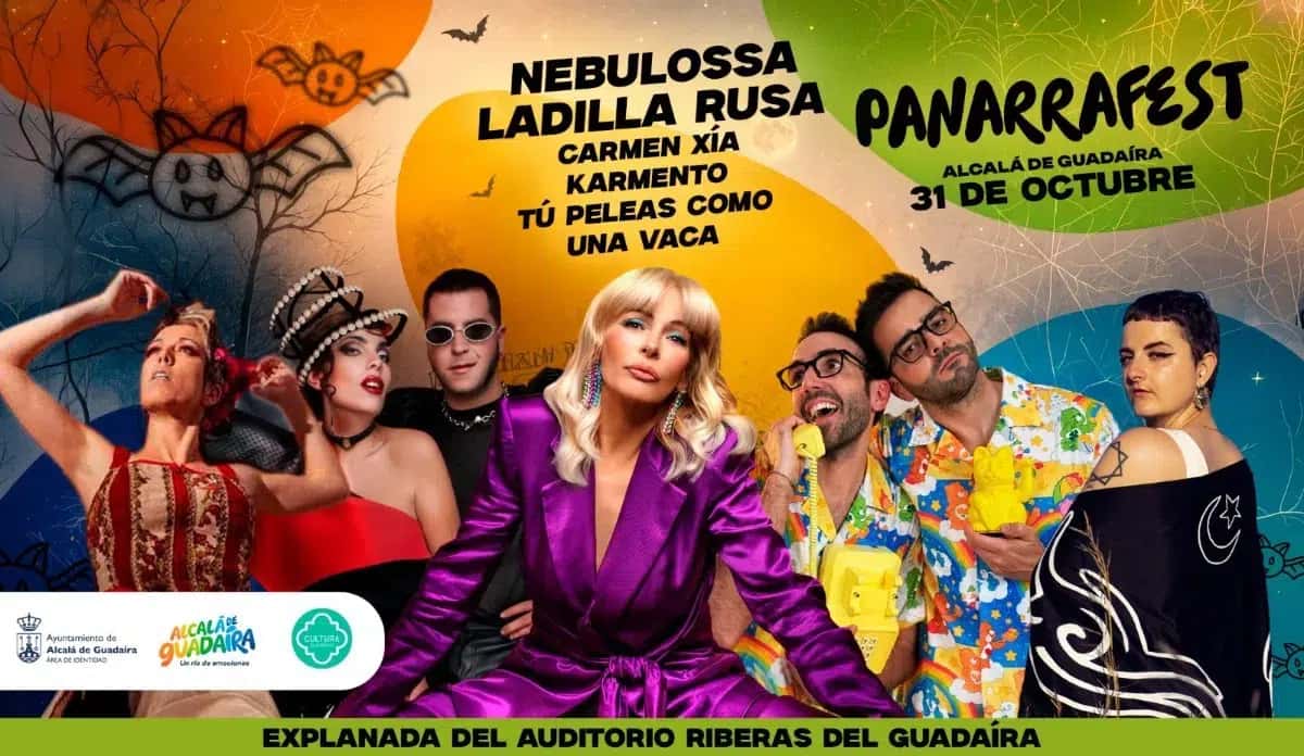 Nebulossa y Ladilla Rusa en el PanarraFest de Halloween