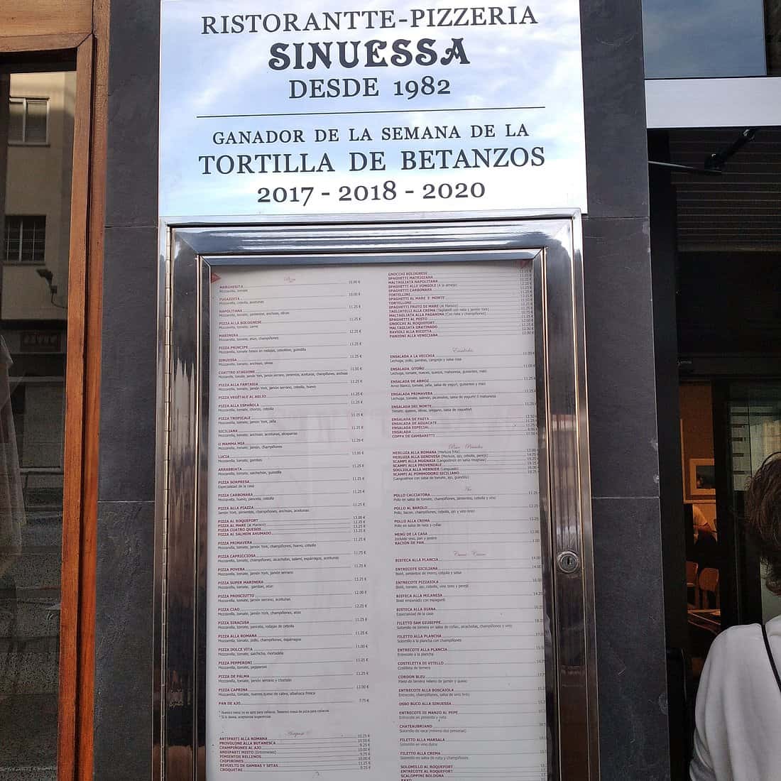 Sinuessa: la mejor tortilla de Betanzos de 2026