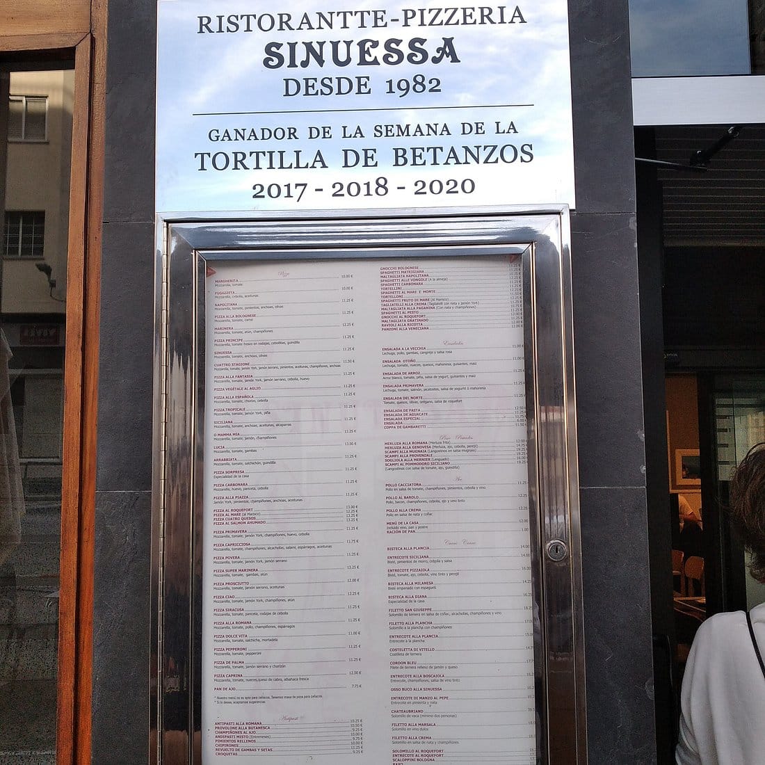 Sinuessa: la mejor tortilla de Betanzos de 2026